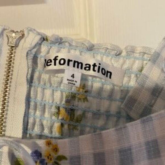 Reformation Maegan Linen Dress [NWT] - Picture 4 of 4